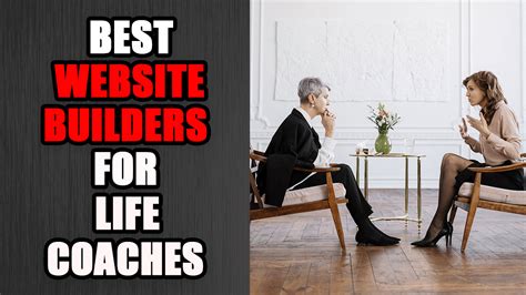 life coach website builder
